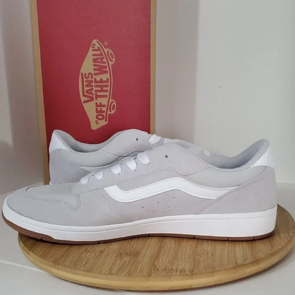 Vans Ryland Ls Sneakers Suede/Canvas Lunar Rock Men's Size 13 NIB